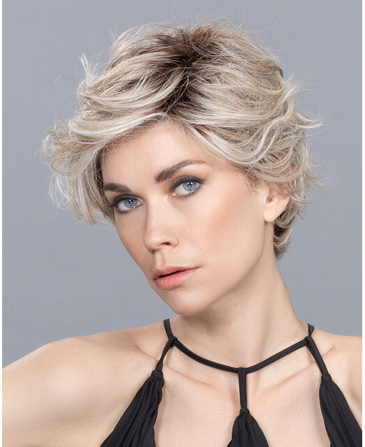 Cover Mono part wig by Ellen Wille - Short length - Available colours Blondes Brunettes Greys