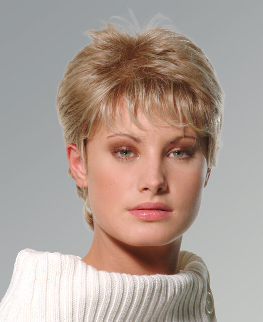 New Roma wig by Dimples - Short length - Available colours Blondes Brunettes Greys Reds