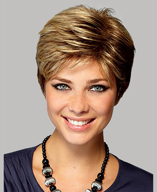 April wig by Natural Image - Short length - Available colours Blondes Brunettes Greys Reds