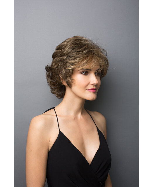 Sierra wig by Rene of Paris - Short length - Available colours Blondes Brunettes Reds