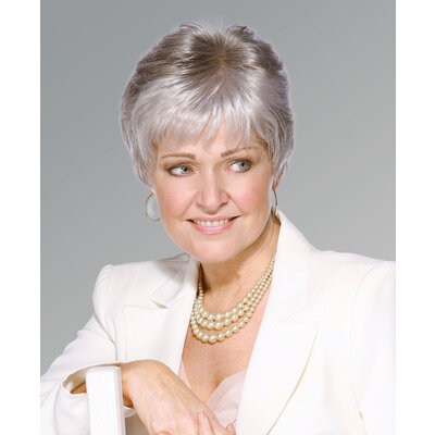 Beatrice  wig by Dimples - Short length - Available colours  Blondes Brunettes Greys Reds